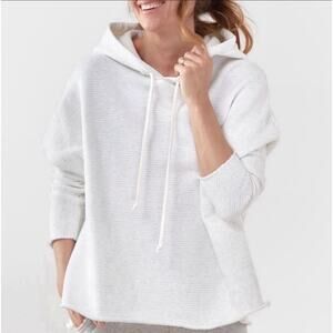 Frank &‎ Eileen Tee Lab Kane Hoodie Women’s XS Stripes White Casual Lightweight